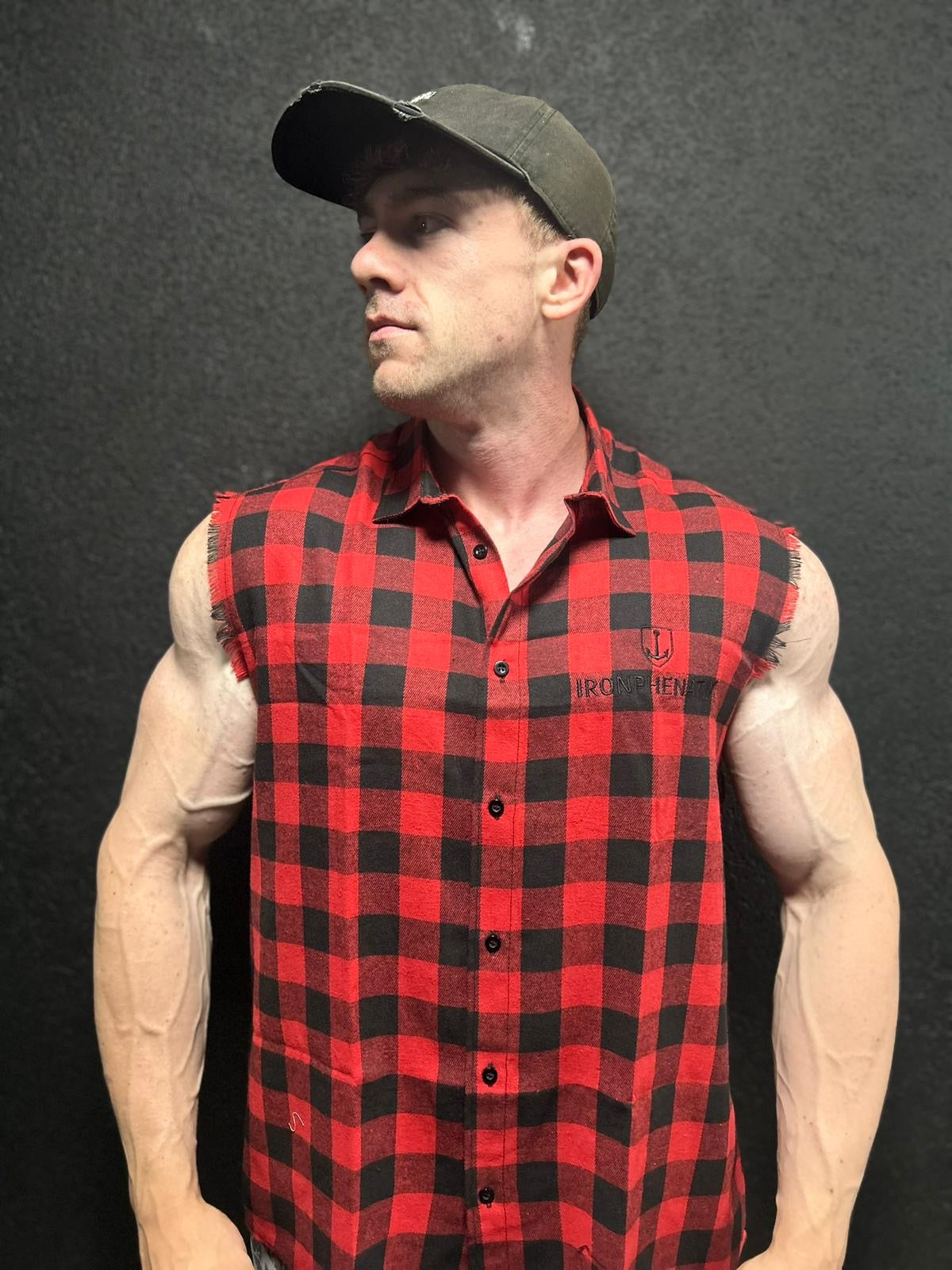 Ironphenatix “Ironwood” Sleeveless Flannel