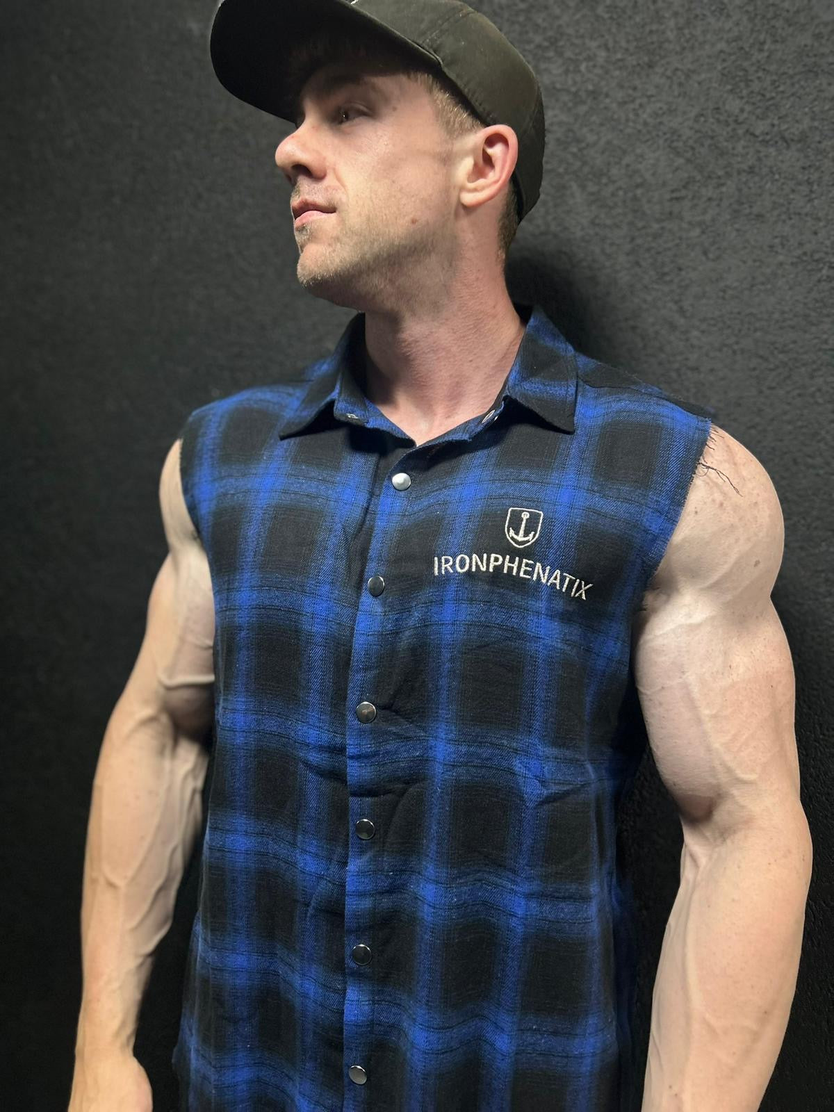 Ironphenatix “Ironwood” Sleeveless Flannel