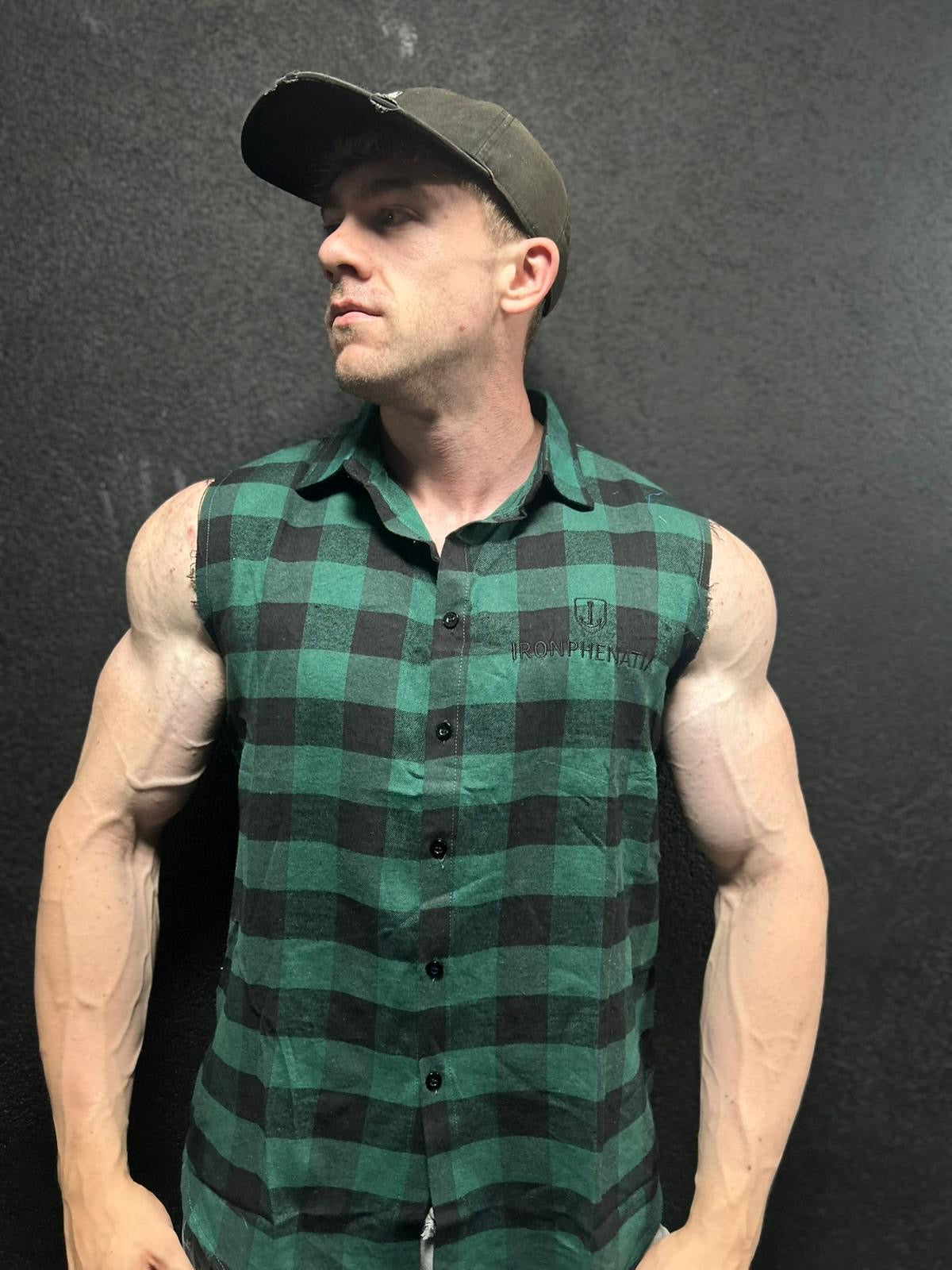 Ironphenatix “Ironwood” Sleeveless Flannel